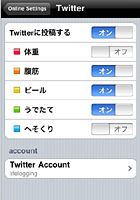 ツイッター連携